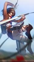 Attack Titan Anime Wallpaper 4K poster