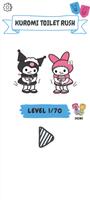 Kuromi Toilet Rush poster