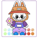 Labubu Glitter Coloring APK