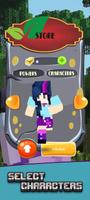 Pony Craft 3D Run পোস্টার