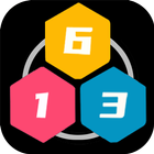 Merge Number - Hexa Puzzle icône