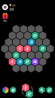 Merge Number - Hexa Puzzle capture d'écran 1