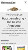 TierSnacks24.de - Futter & Snacks Für Haustiere plakat