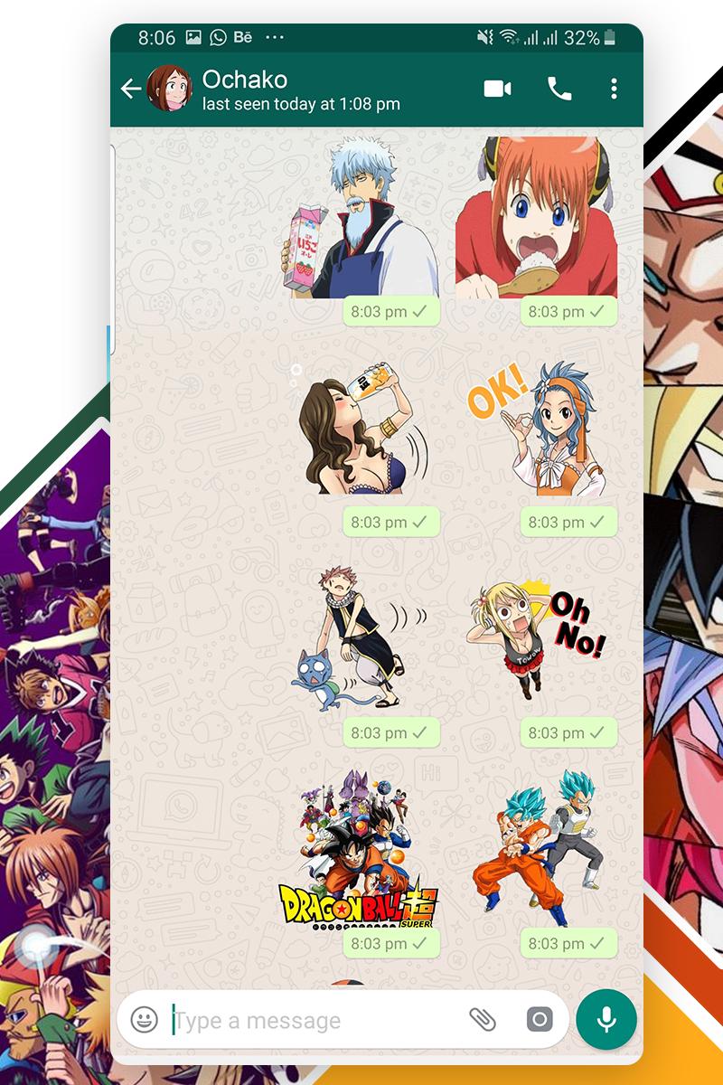 New Anime Stickers Wastickerapps For Whatsapp For Android Apk