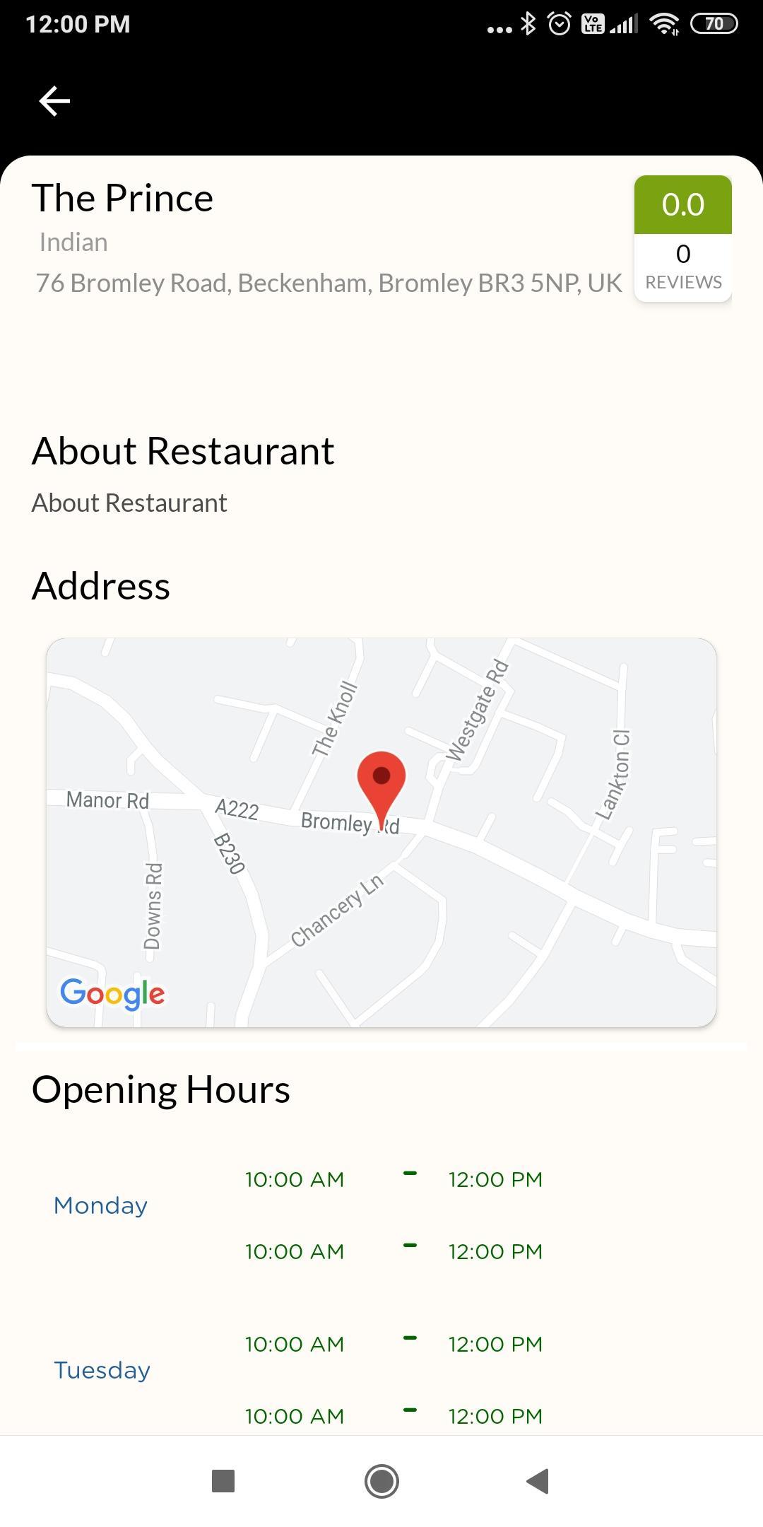 The Prince Restaurant For Android Apk Download - prince cafe roblox