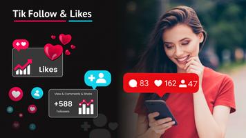 TikLikes For Fans Follower imagem de tela 1