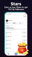 TikFans - Get TikTok followers & Tik like & fans ภาพหน้าจอ 1