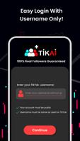 Générateur d'abonnés tiktok Affiche