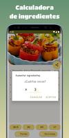 Calculadora de recetas captura de pantalla 3