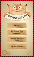 Spielerisch Farben lernen! Plakat