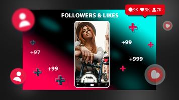 Followers for tik-likes  views Affiche