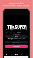 TikTok Free Unlimited Followers पोस्टर