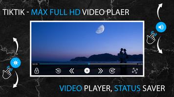 TikTik : MAX Full HD Video Player - All Format screenshot 2