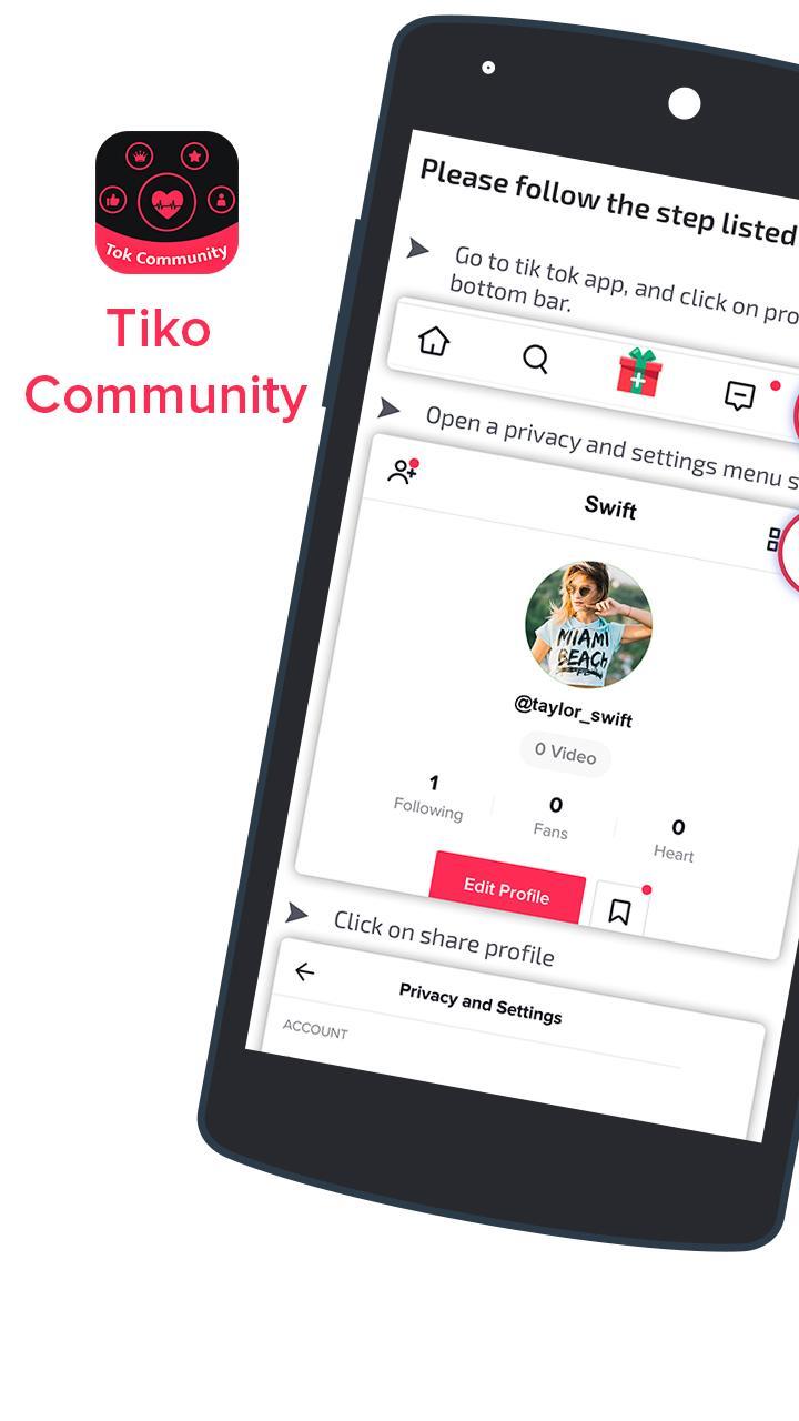 Fan Follower Like & Community for TikTok Musically APK for Android Download