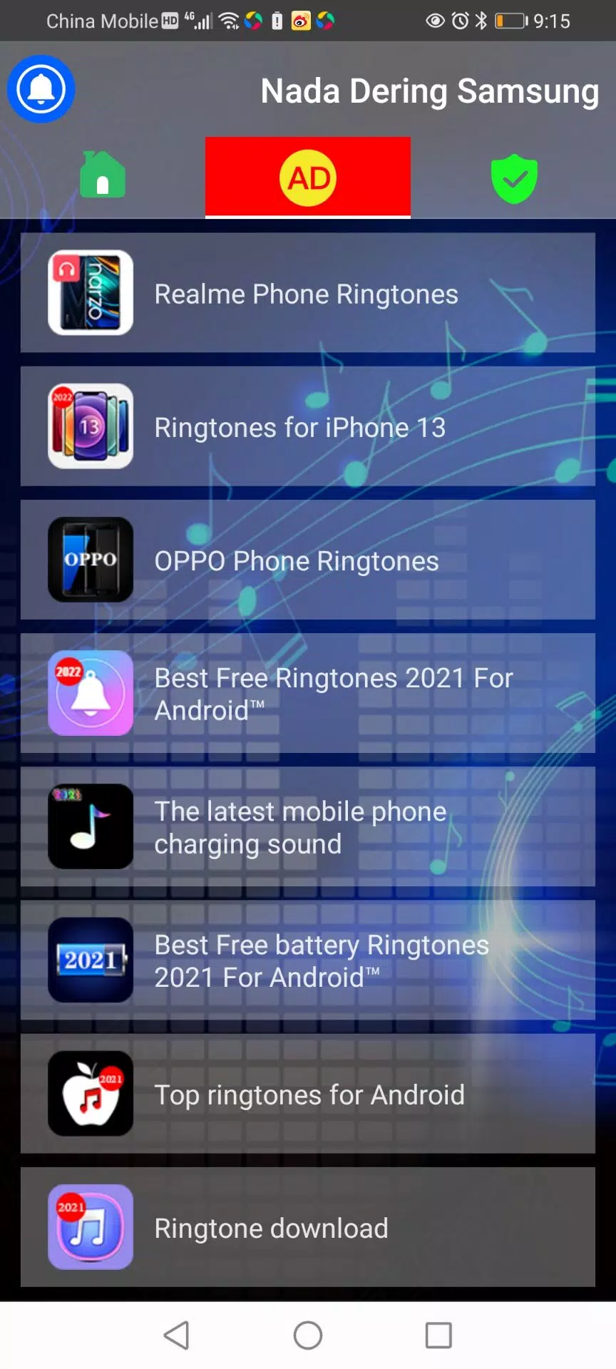 Sonneries Samsung APK pour Android Télécharger