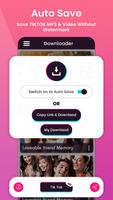 Video saver for tiktok, Video downloder for tiktok โปสเตอร์