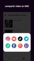 Descargador de video gratuito para TikTok captura de pantalla 3