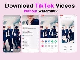 TikTok videos Downloader without watermark Latest capture d'écran 1