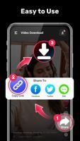 Video downloader for HD Video 스크린샷 1