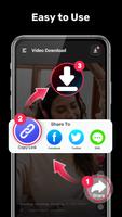 Video downloader for HD Video تصوير الشاشة 1