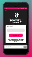 BoostTik. tok Get Free Follower,Likes and Comment اسکرین شاٹ 1
