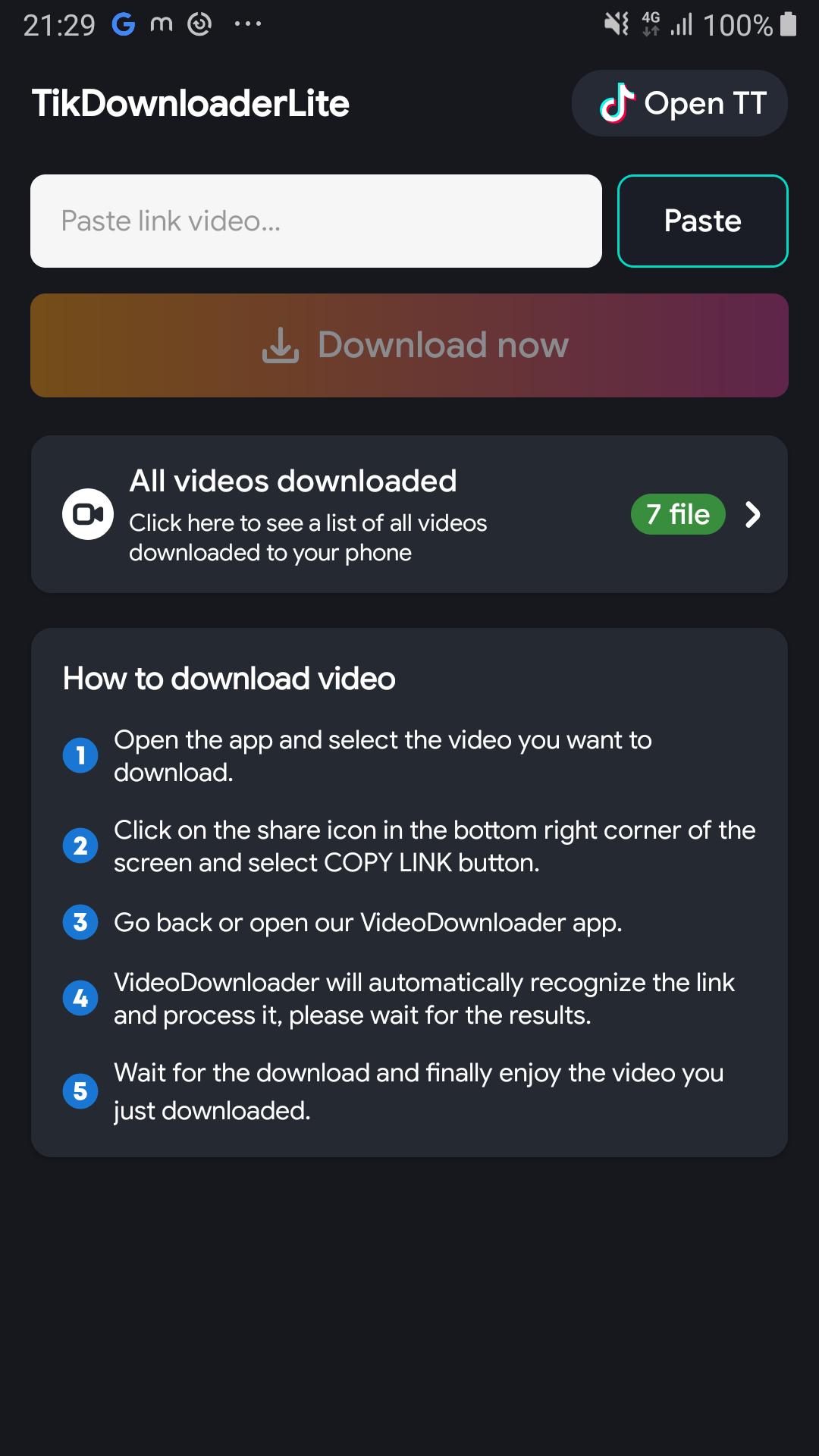 Downloader for Tik Tok(Lite) APK for Android Download Downloader for Tik Tok(Lite) APK for Android Download