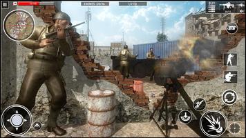 Comando de guerra mundial: jogos de tiro militar imagem de tela 1