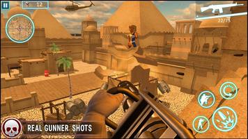 badai gurun grand gunner game FPS screenshot 2