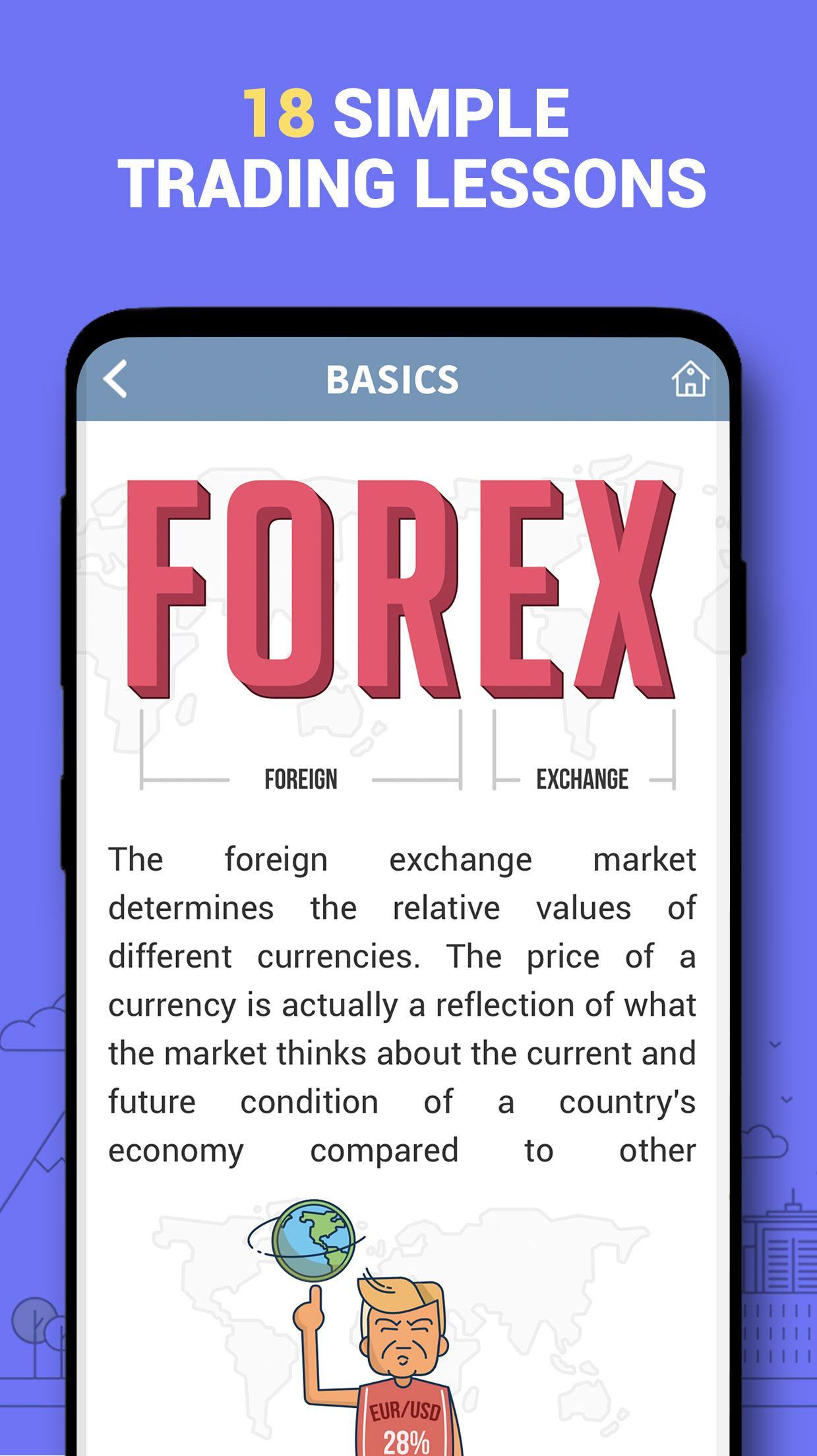 Virtual forex trading game