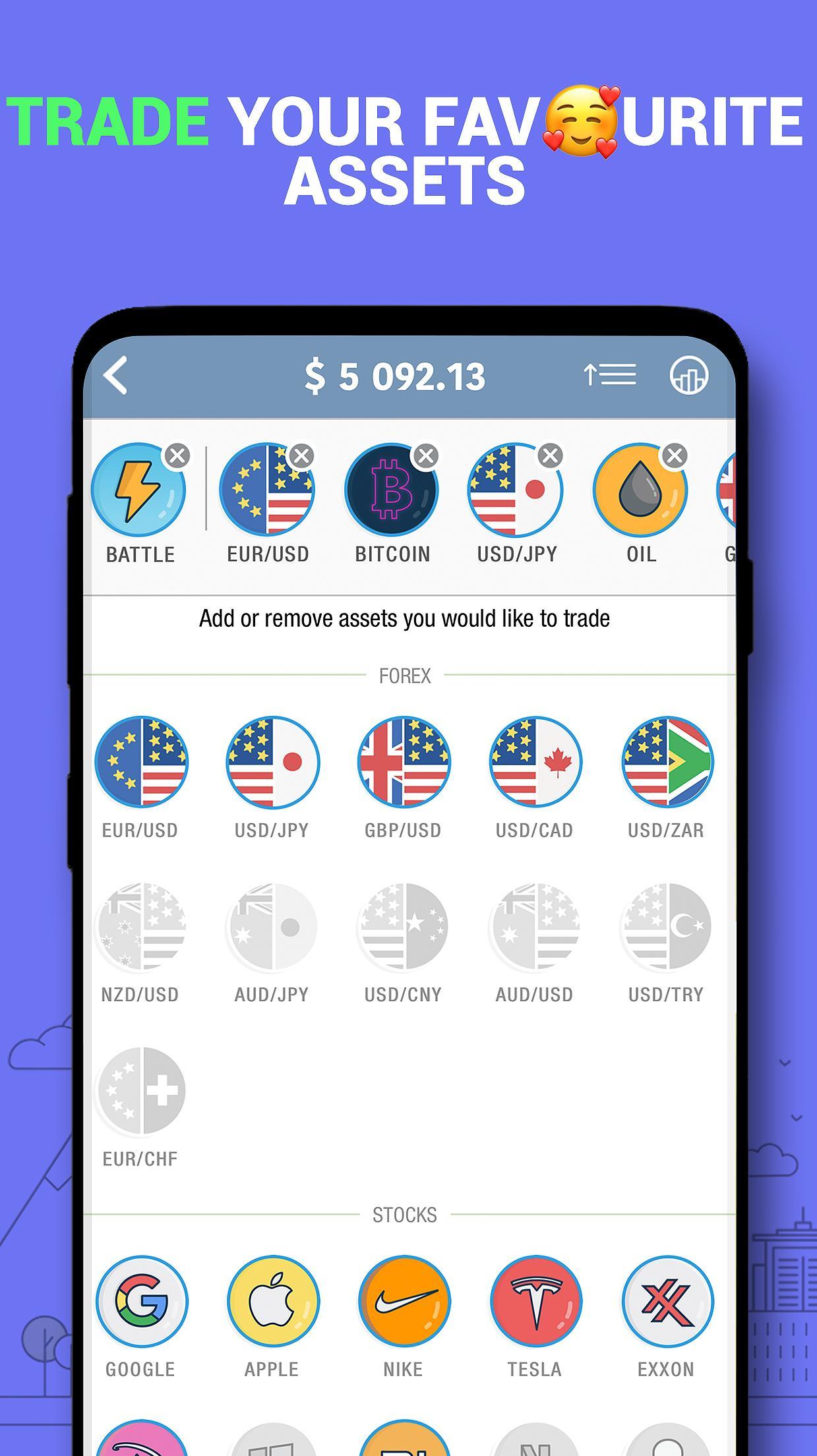 Currency trading simulator