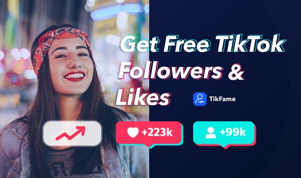 Get TikTok followers & Tik like & fans - TikFame poster