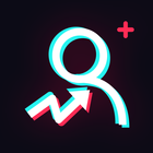 TiKi: followers, likes tracker icône