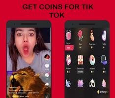 TikCoins: Gift TIKTOK Live Tik Affiche
