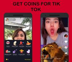 TikCoins: Gift TIKTOK Live Tik capture d'écran 1
