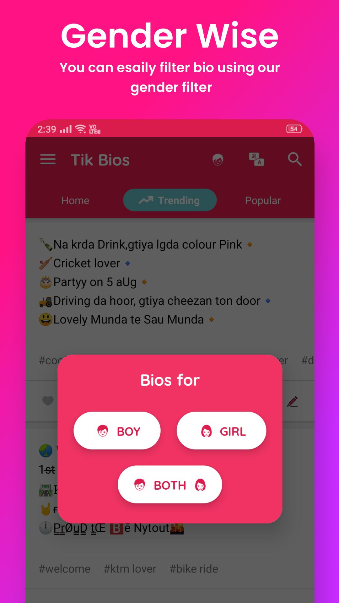 Tiktok Bios - hot tiktok 2020