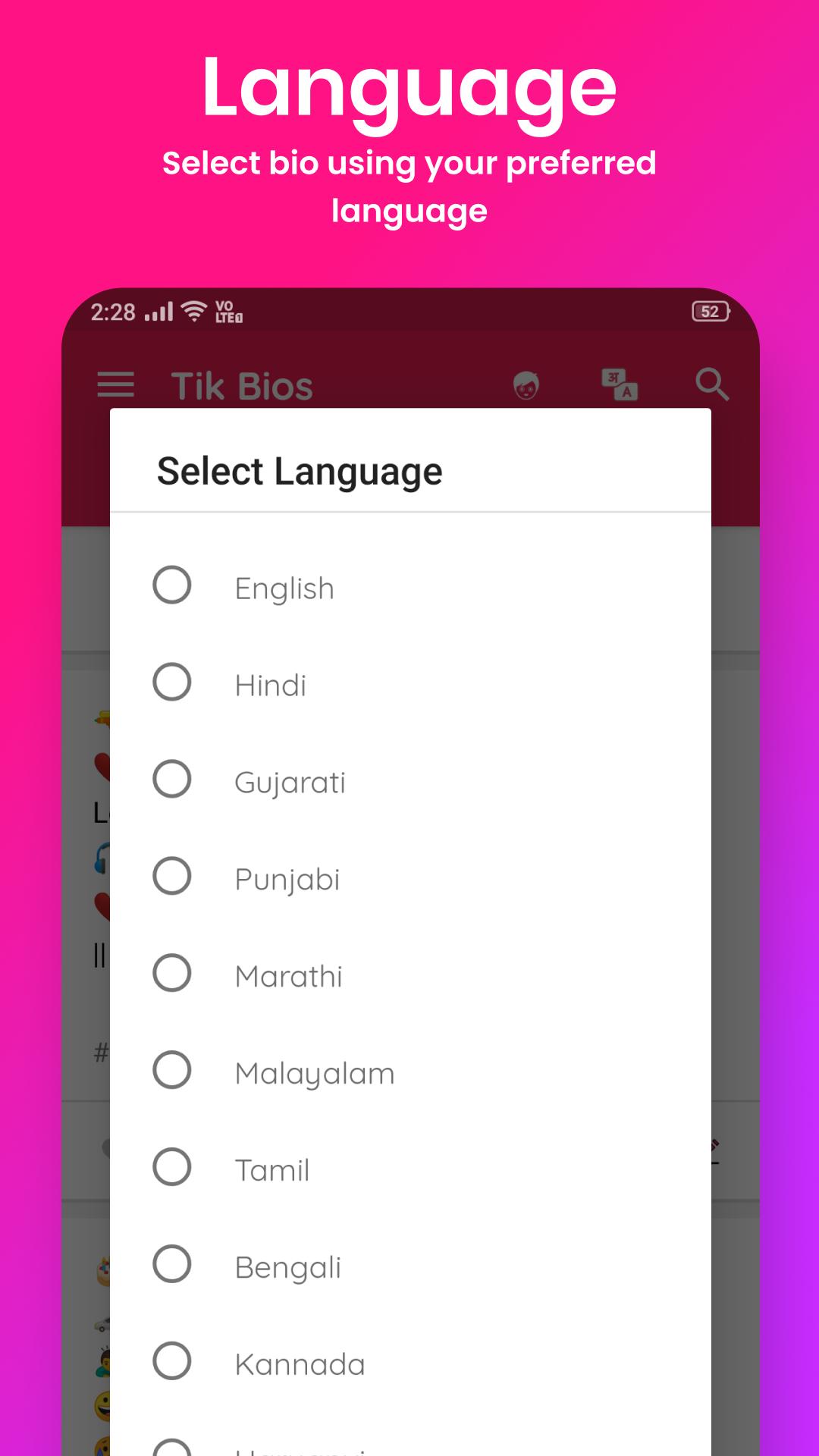 Bios Ideas for Tik Tok for Android - APK Download