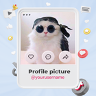 Profile picture for TikTok icon