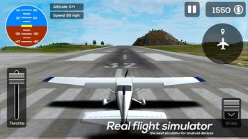 Real Flight Plane Simulator 2020 Affiche