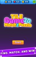 Tile Games 3D: Match 3 Puzzle Cartaz