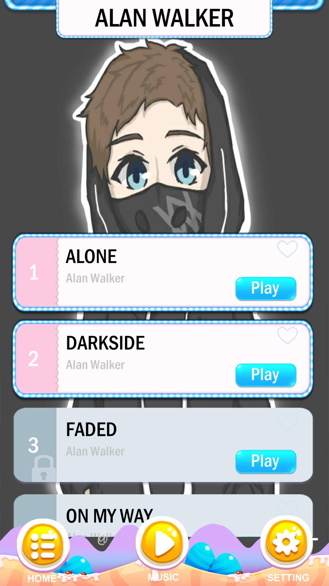 Alan Walker Piano Music For Android Apk Download - how to play faded alan walker on roblox piano