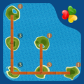 Bridges: Super Number Line Hashi Brain Puzzle