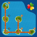 Bridges: Super Number Line Hashi Brain Puzzle APK