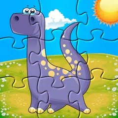 Скачать Dino Puzzle Games для детей APK