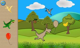 Dino Puzzel Kinderen Spellen screenshot 2