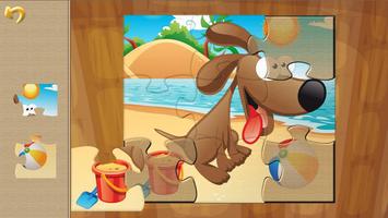 Dog Puzzle Games for Kids Affiche