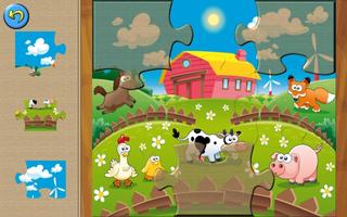 Farm Animal Puzzles for Kids ❤️🐮 capture d'écran 2