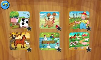 Farm Animal Puzzles for Kids ❤️🐮 capture d'écran 3