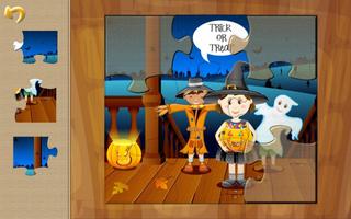 Halloween Puzzles for Kids पोस्टर