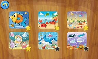 Kids Sea Animals Jigsaw Puzzle capture d'écran 1