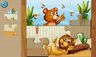 Zoo Animal Puzzle Games Kids Affiche